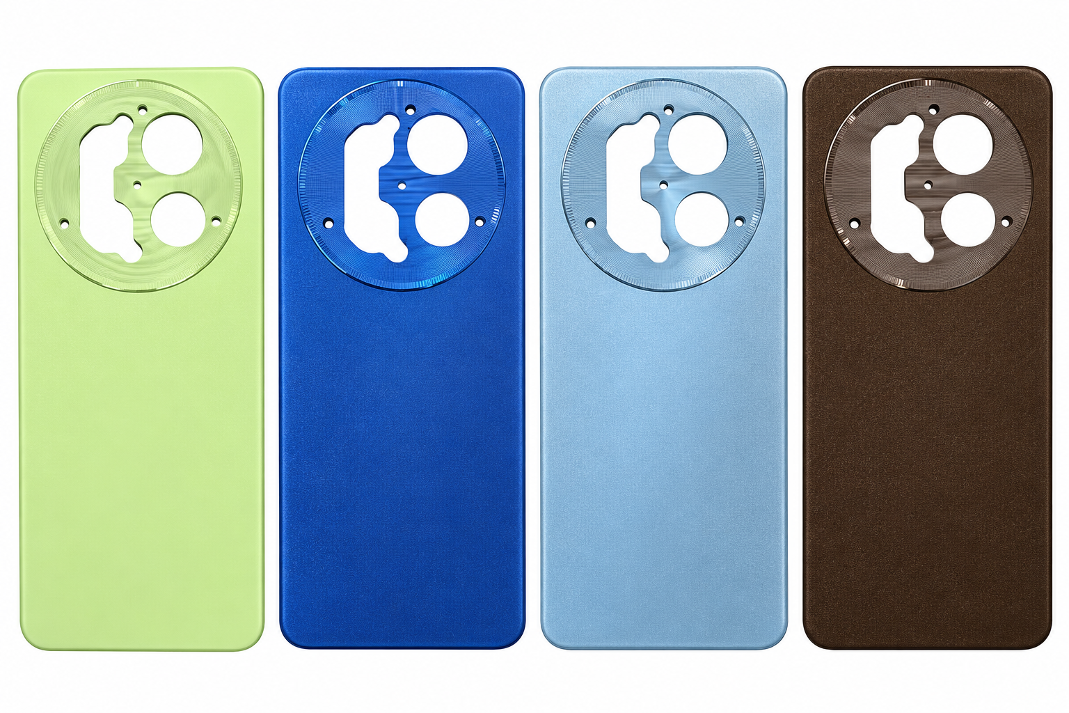 Compatible Replacement for Vivo T3x Back Panel – Purple, Blue, Green & Brown